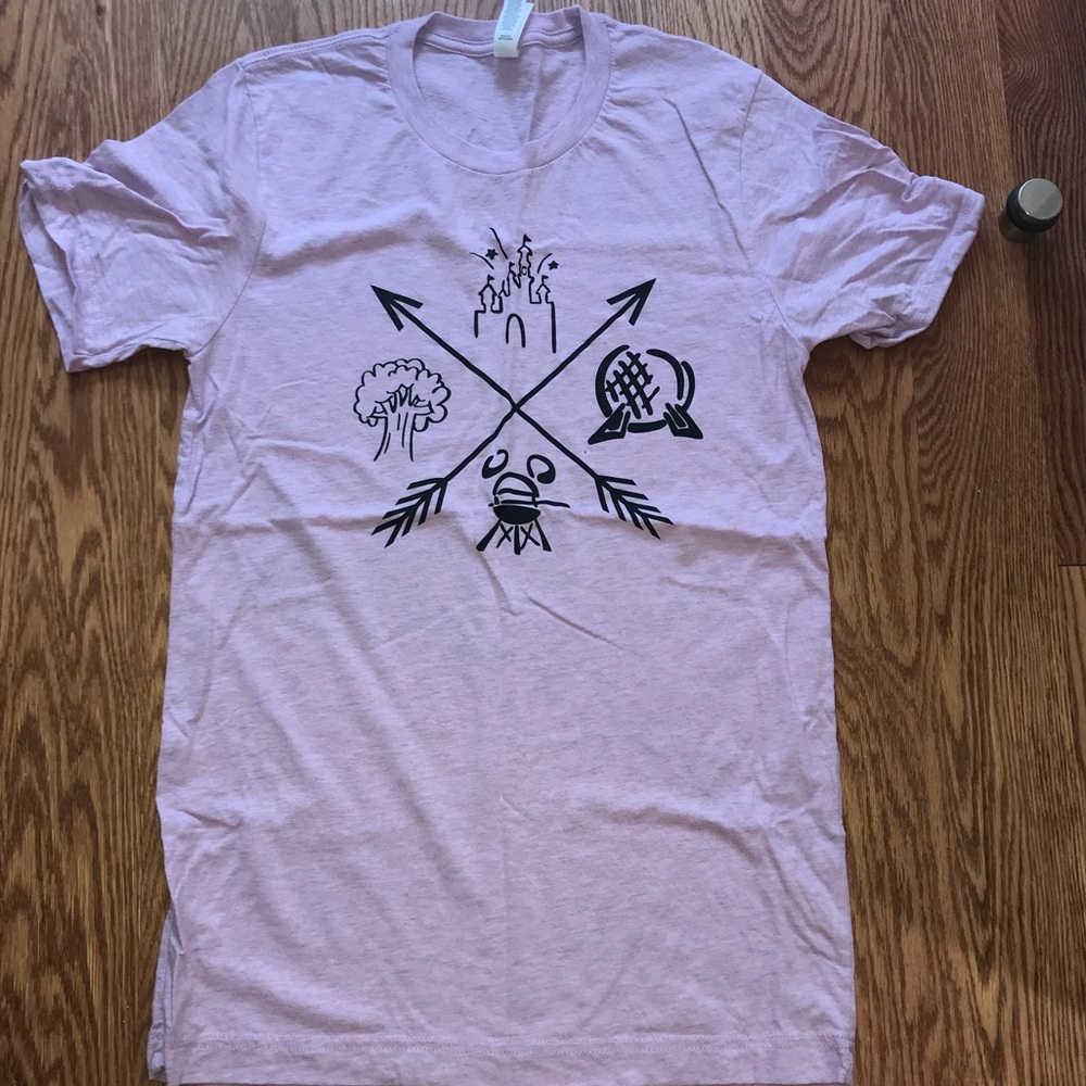 Disney theme park logo T-shirt